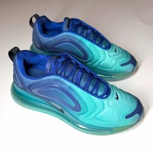 Nike Youth AIR MAX 720 'SEA FOREST' Athletic Sneakers Size- 7 Y